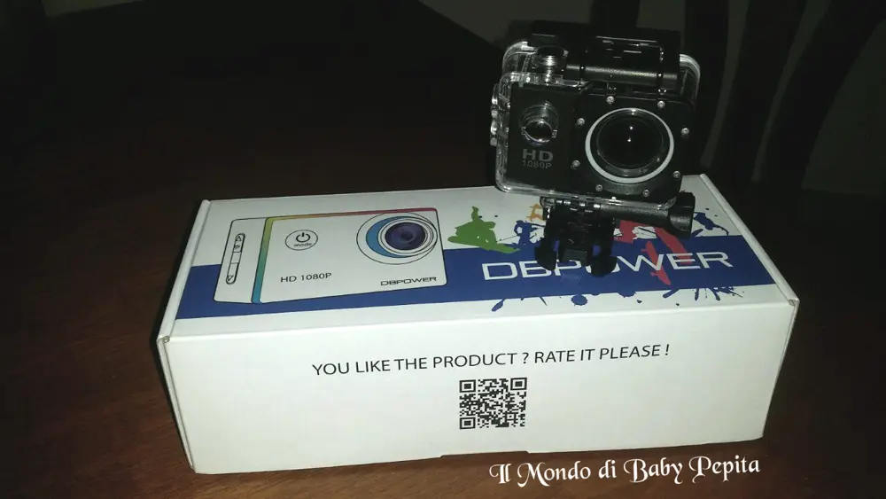 Immagine dall'articolo «ST. Direct EU - action camera impermeabile 1080 P full HD»
