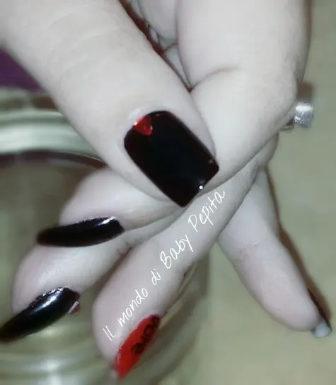 Immagine dall'articolo «Un pò in anticipo una proposta di San Valentino 2016 + tecnica delle nail art con foglio di plastica»