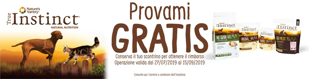 Immagine di copertina dell’articolo «I cani e il cibo di TRUE INSTINCT»