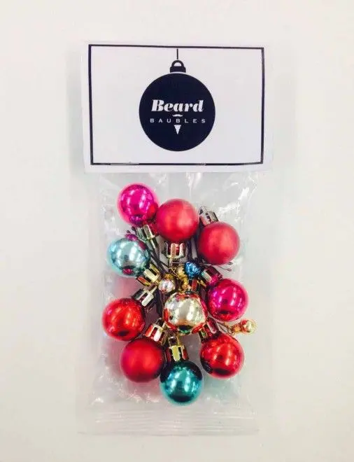 Immagine dall'articolo «Tendenza -beard baubbles»