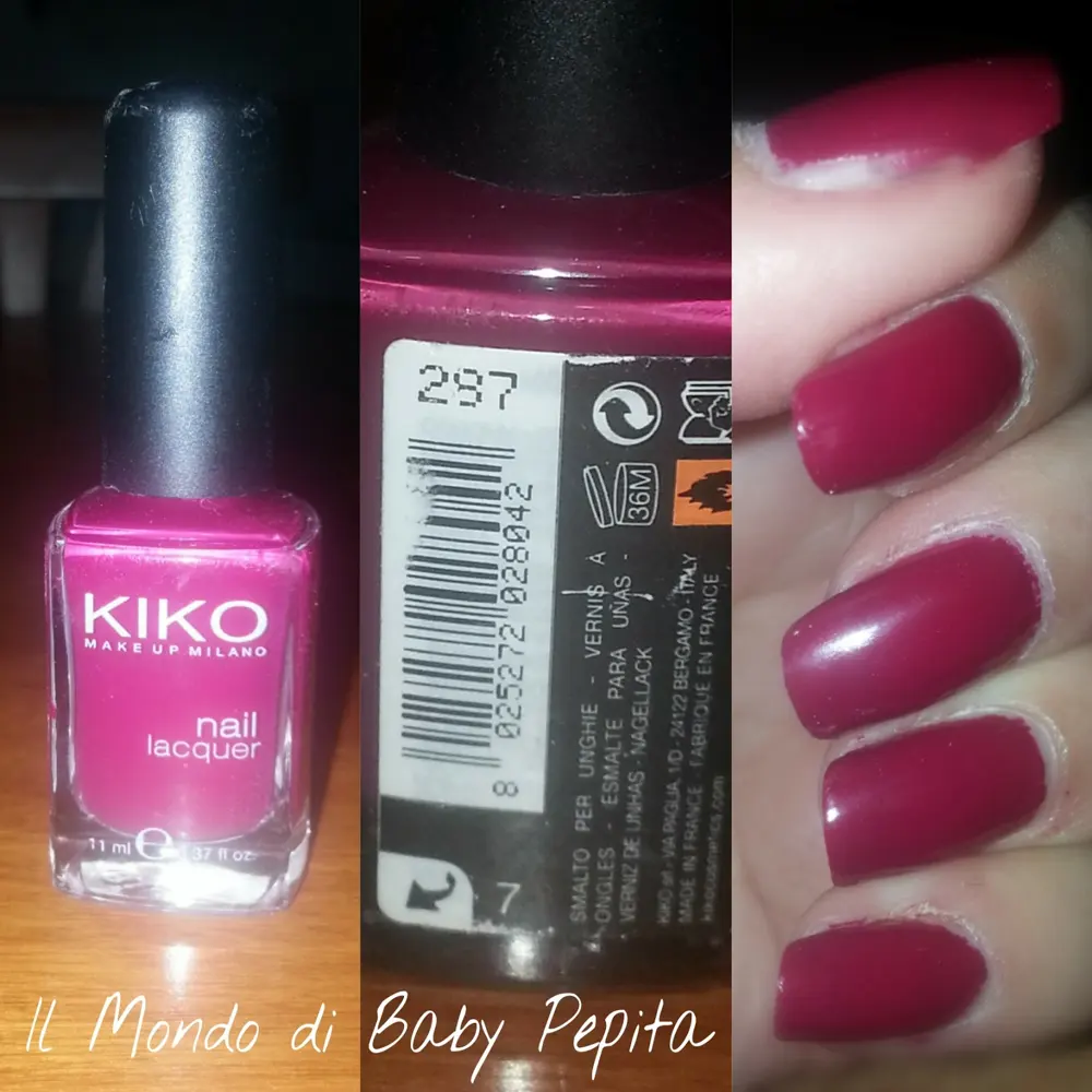 Immagine dall'articolo «287 mail lacquer - smalto Kiko»