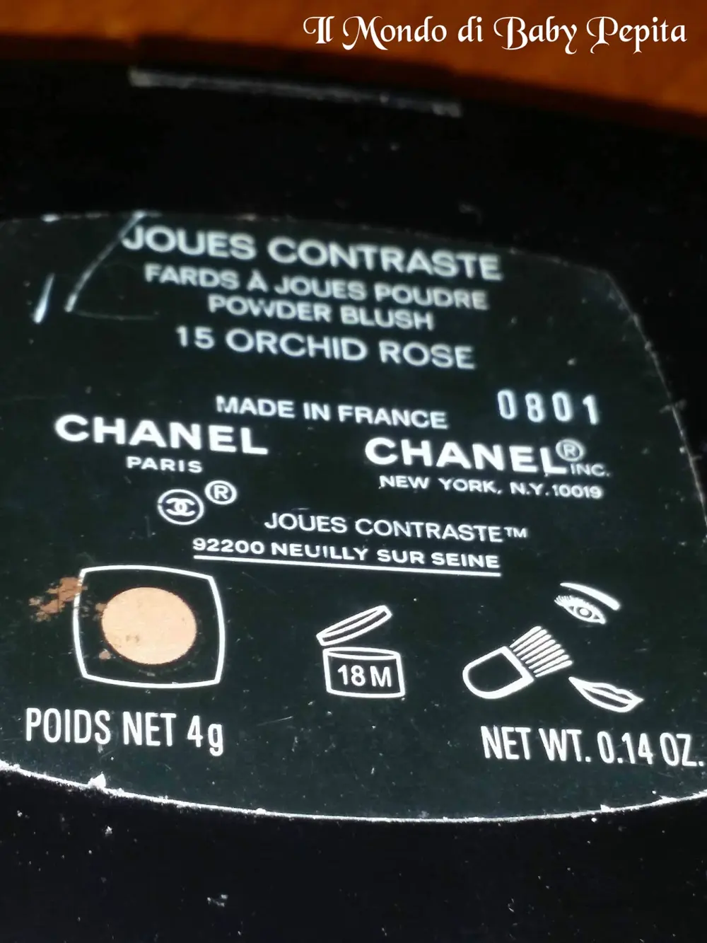 Immagine dall'articolo «Chanel - FARD IN POLVERE - blush - 15 ORCHID ROSE»