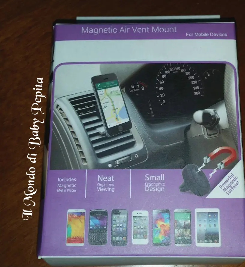 Immagine dall'articolo «CARCHET - supporto magnetico per smartphone»