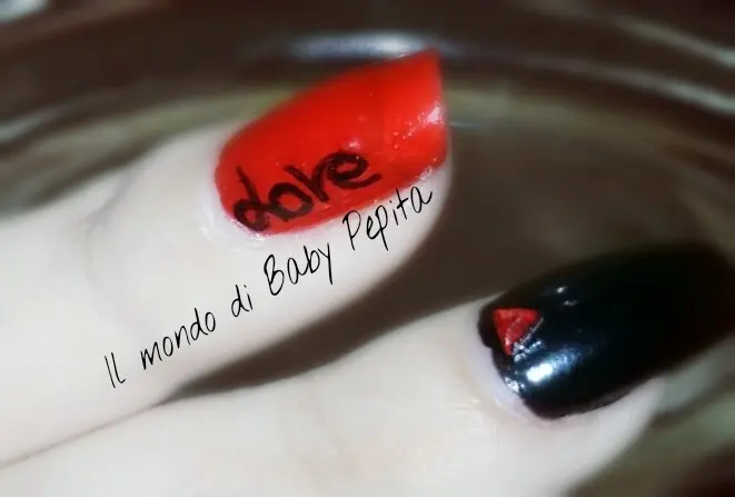 Immagine dall'articolo «Un pò in anticipo una proposta di San Valentino 2016 + tecnica delle nail art con foglio di plastica»