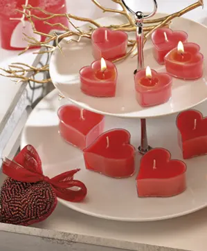 candele cuore
