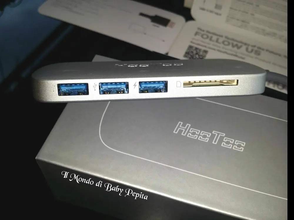 Immagine dall'articolo «SunvalleyTek-IT - Espansione Istantanea: USB 3.1, Lettore SD Card , e carica USB Tipo C»