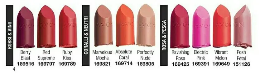 Immagine dall'articolo «Avon - perfectly matte»