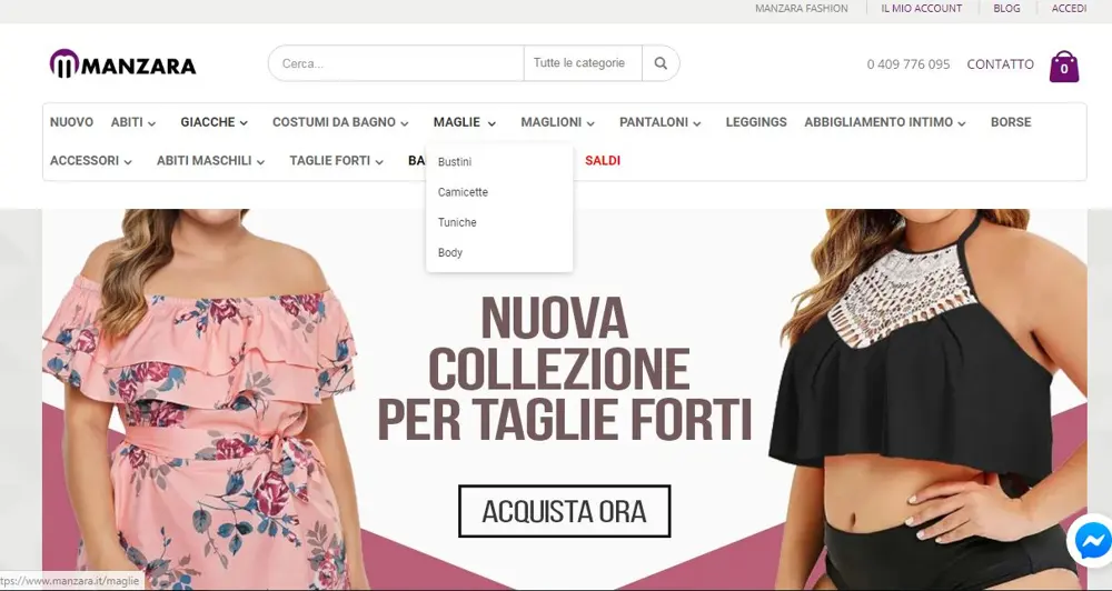MANZARA - abbigliamento