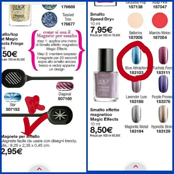 Immagine dall'articolo «Smalto effetto magnetico - Magic effect Avon»